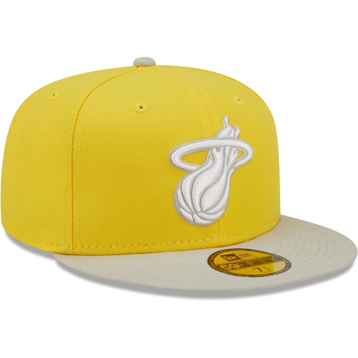 miami heat yellow hat