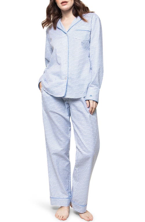 Petite Plume La Mer Pajamas in Blue at Nordstrom, Size Small