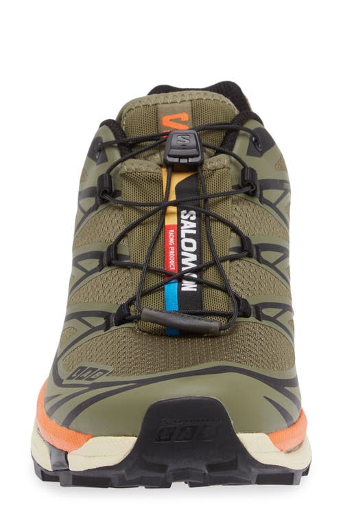 Salomon Gender Inclusive Xt-6 Gore-tex® Waterproof Sneaker In Almond Milk