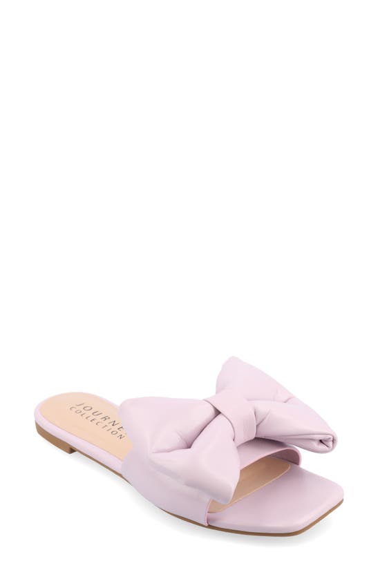 JOURNEE COLLECTION JOURNEE COLLECTION TRU COMFORT FOAM FAYRE BOW FLAT 
