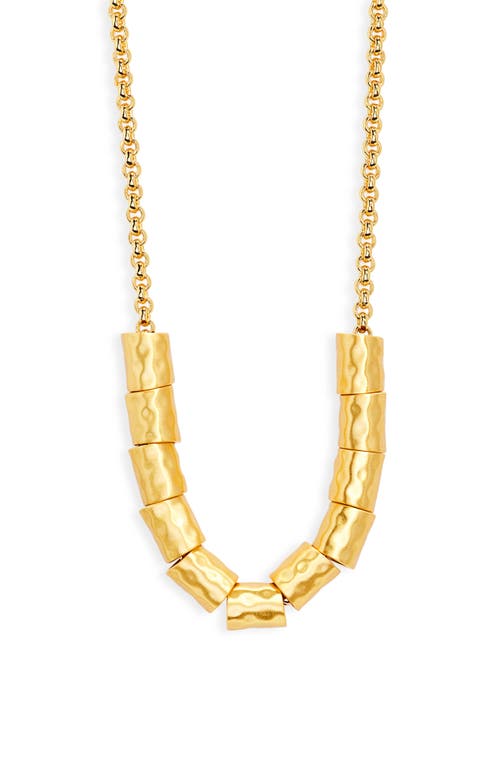 Nomad Statement Necklace in Gold