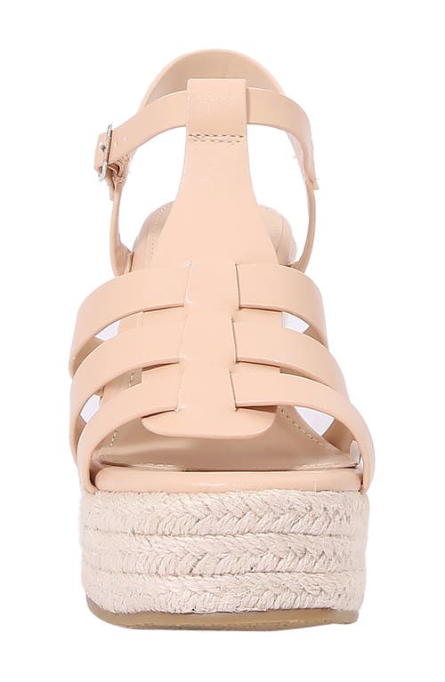 BERNESS BERNESS LOTUS ESPADRILLE WEDGE PLATFORM SANDAL