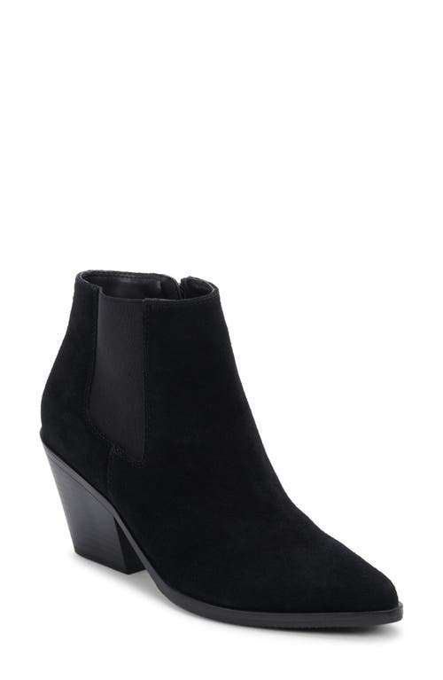 Blondo Nanite Waterproof Bootie, Black Suede