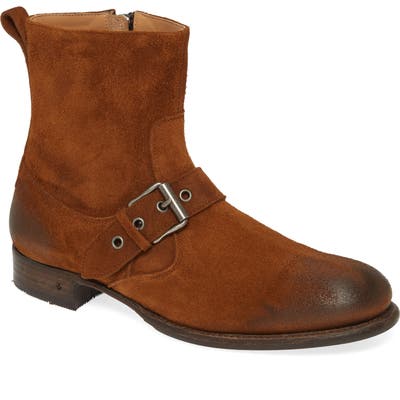 John Varvatos Star Usa Essex Artisan Buckle Boot, Brown