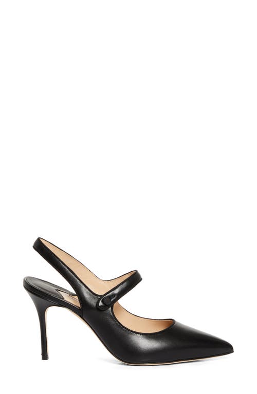 MANOLO BLAHNIK MANOLO BLAHNIK CAMPARISLI POINTED TOE MARY JANE SLINGBACK PUMP