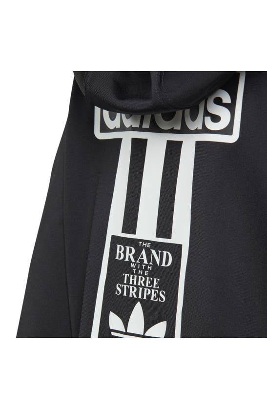 Shop Adidas Originals Kids' Adibreak Zip Hoodie & Track Pants Set In Black/ White