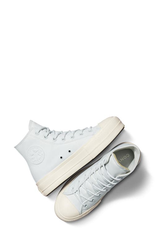 Shop Converse Chuck Taylor® All Star® Lift High Top Platform Sneaker In Moonbathe/egret