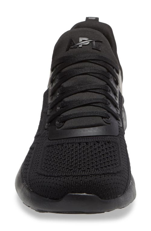 Shop Apl Athletic Propulsion Labs Apl Techloom Tracer Knit Training Shoe In Black/black