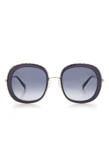 Missoni 53mm Round Sunglasses In Grey