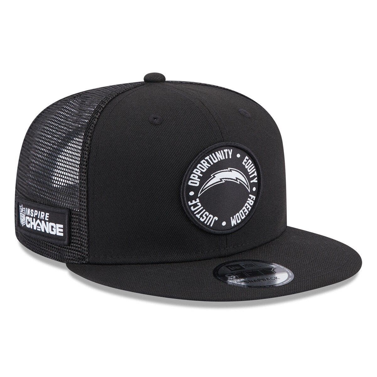 New Era Men's New Era Black Los Angeles Chargers 2022 Inspire Change
