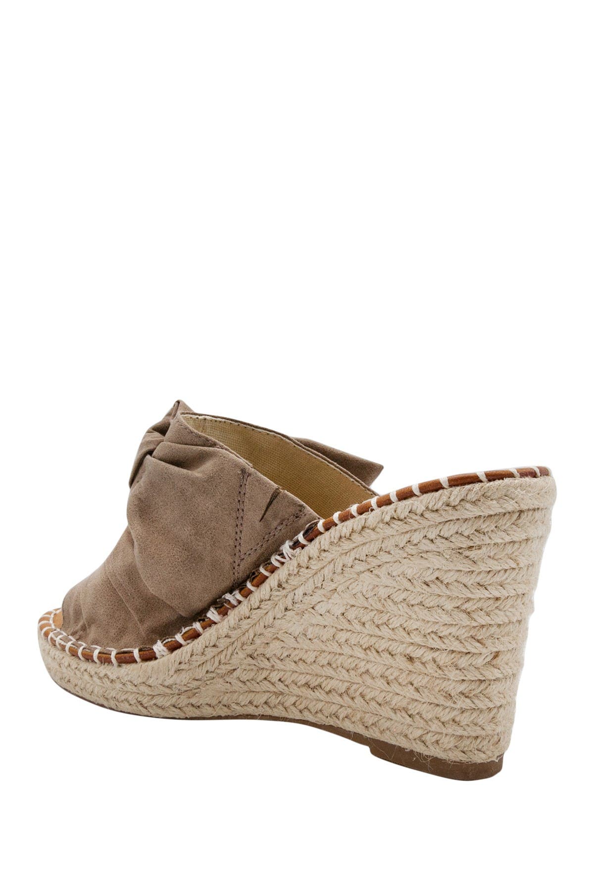 sugar hundreds espadrille wedge sandal