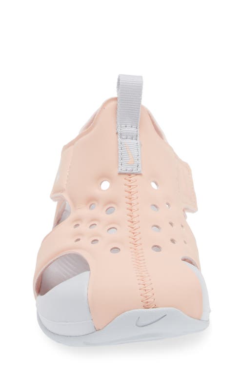 Shop Nike Sunray Protect 2 Sandal In Arctic Orange/pure Platinum