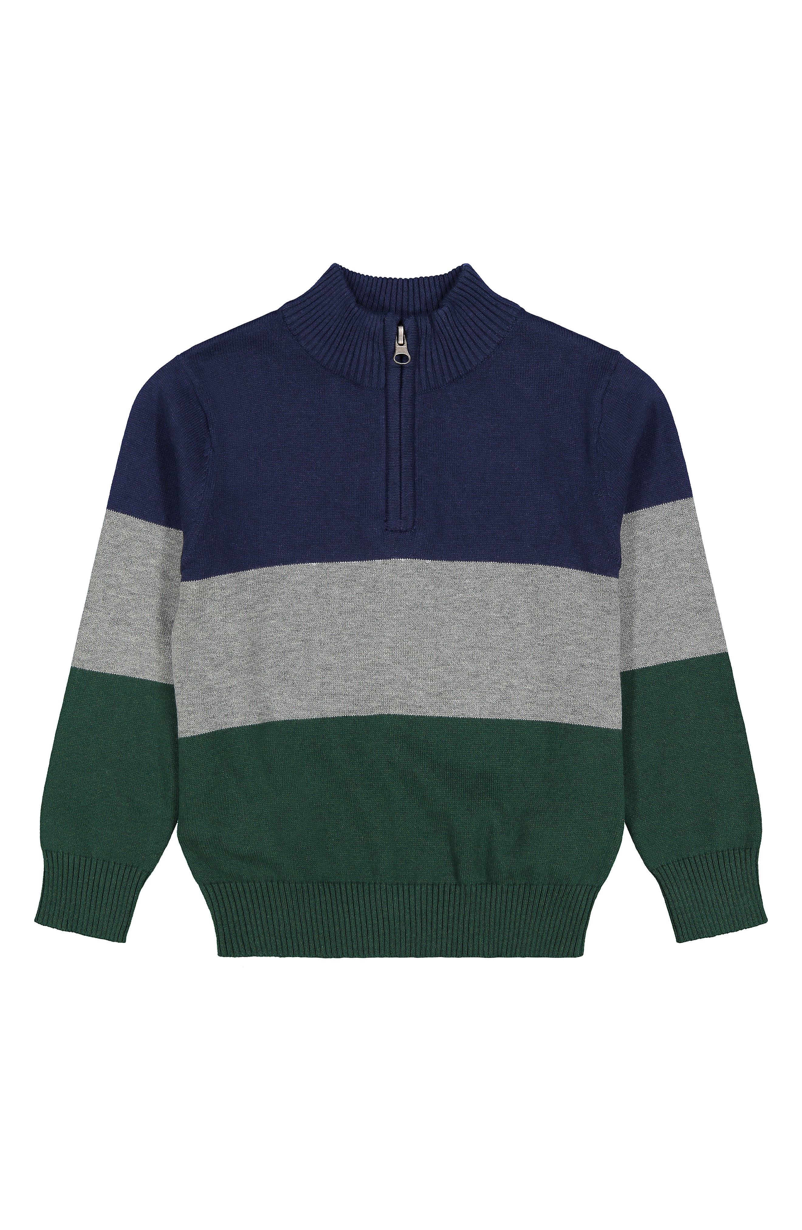 half zip christmas sweater