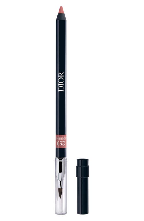 Shop Dior Rouge  Contour Lip Liner In 259 Nude Ribbon