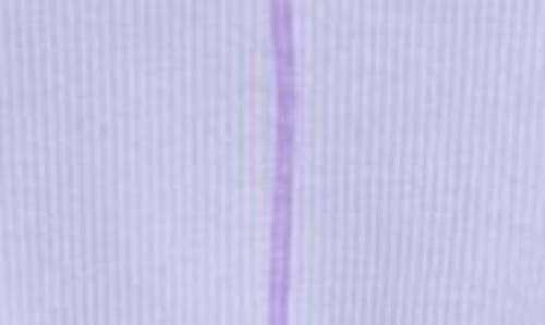 Shop 90 Degree By Reflex Kids' Ribbed Long Sleeve Crop Top & Leggings Set In Purple Heather/lavender