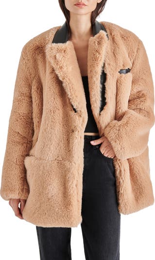 Steve madden shop fur coat