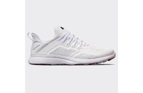 Shop Apl Athletic Propulsion Labs Techloom Tracer Sneakers In White/black/gum