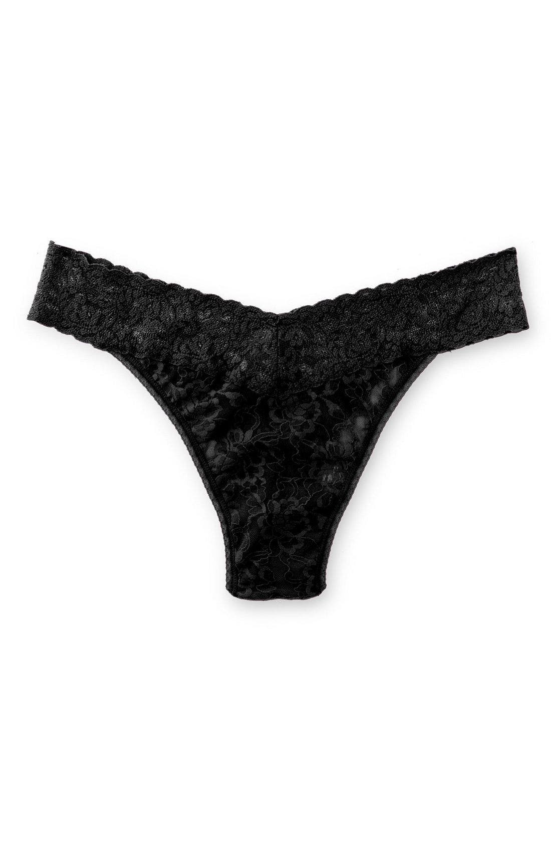 Original Rise Thong Panties Hanky Panky Women's Signature Lace
