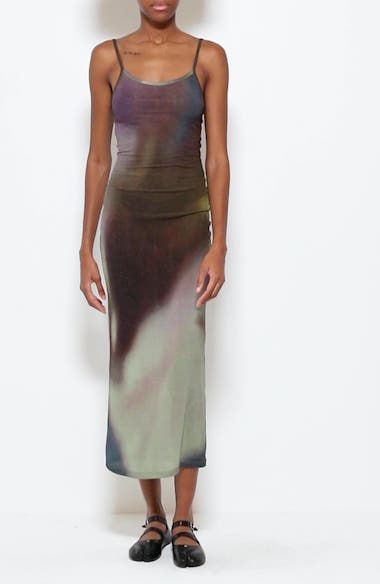 Paloma Wool Flandria Colorblock Ombré Rib Dress | Nordstrom