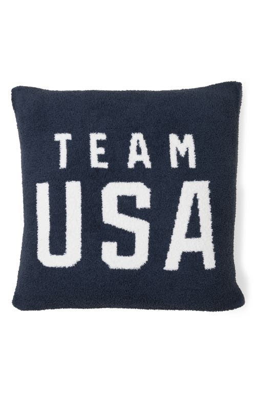 barefoot dreams CozyChic Team USA Pillow in Indigo-Pearl at Nordstrom