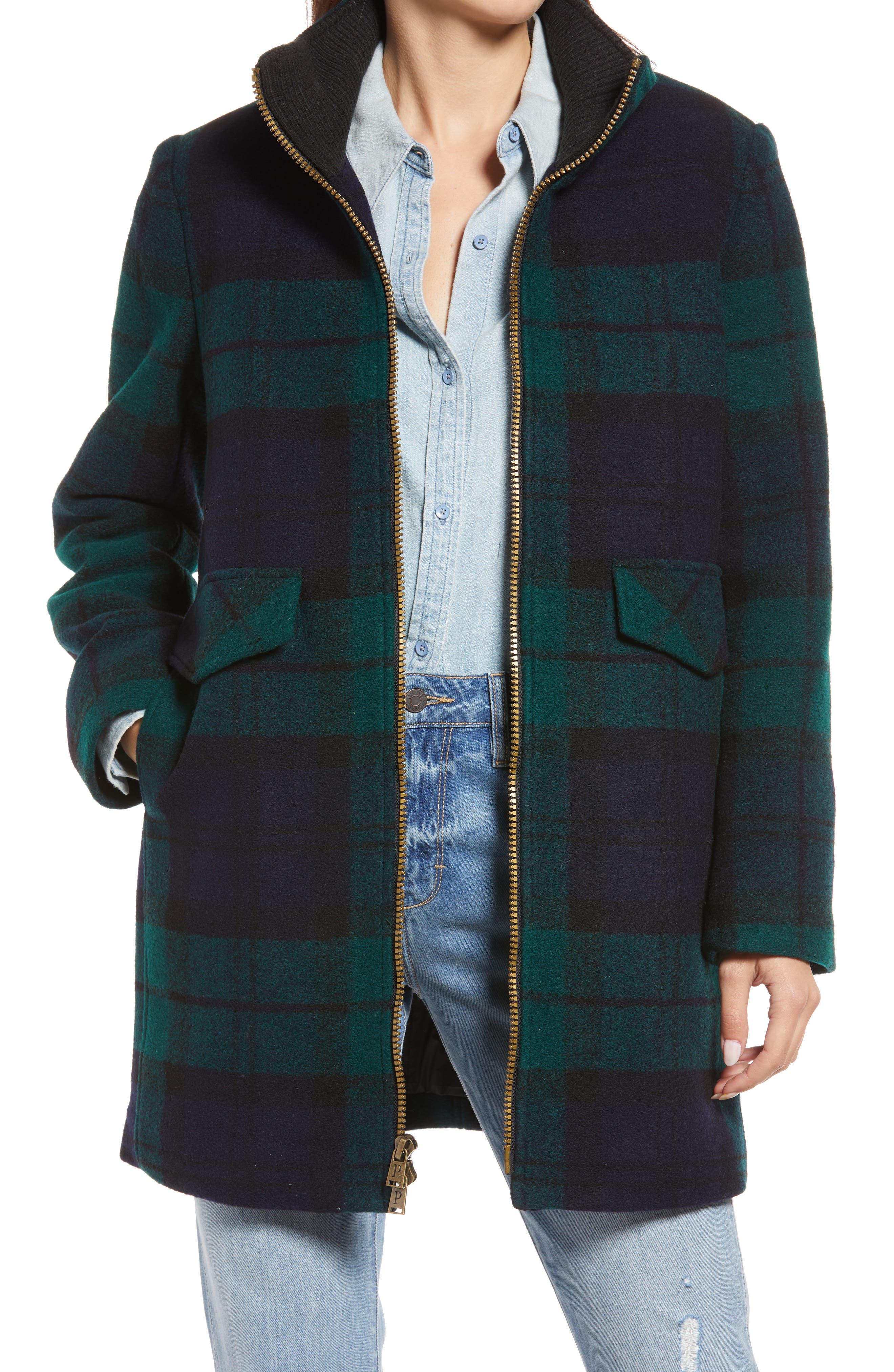 pendleton wool coat womens