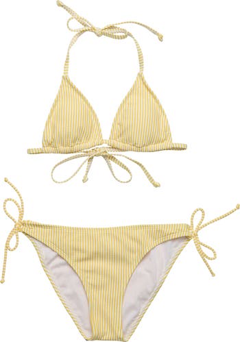 Yellow 2025 swimsuit kids