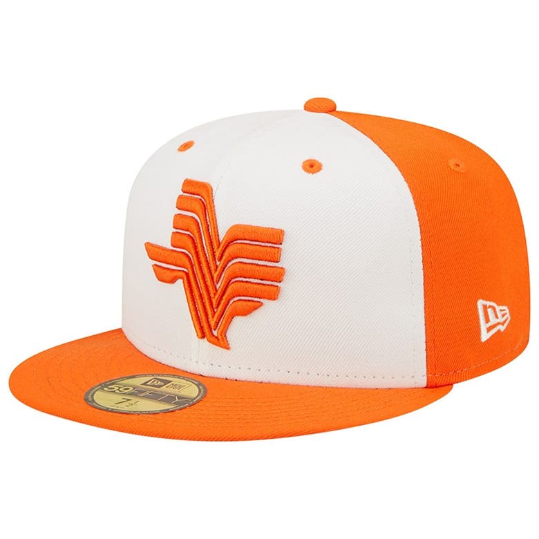 New Era White/orange Corpus Christi Hooks Honey Butter Chicken Biscuit