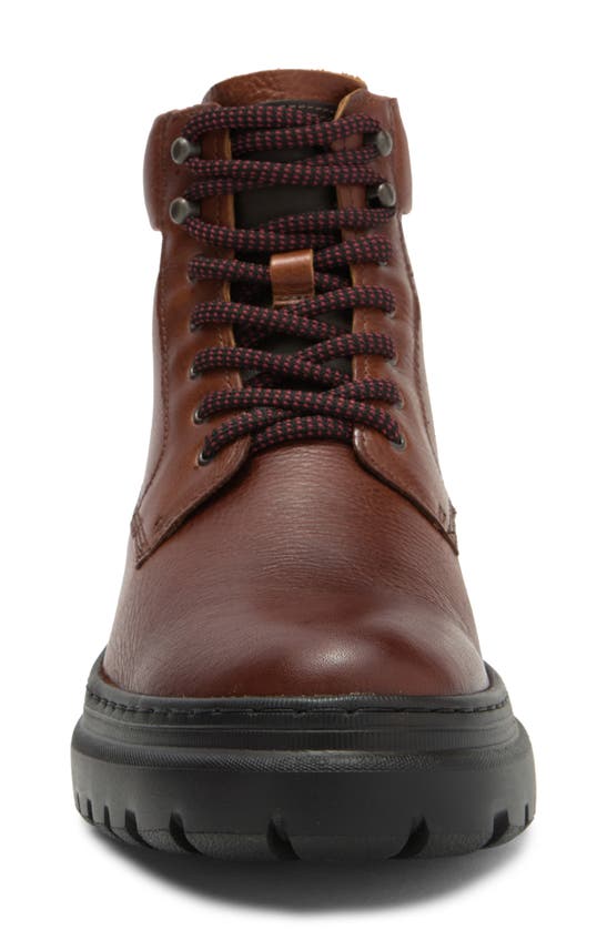 Johnston & Murphy Hutson Plain Toe Boot In Whiskey