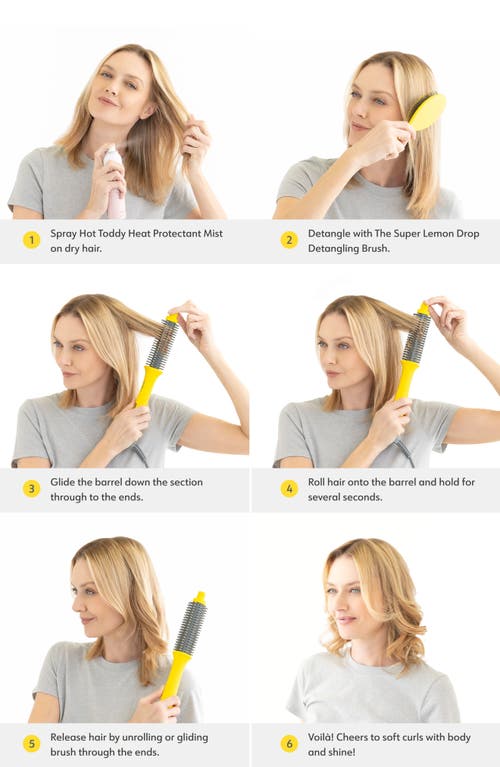 DRYBAR DRYBAR THE CURL PARTY HEATED CURLING ROUND BRUSH 