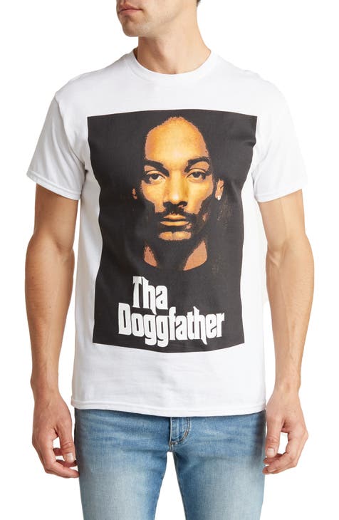 Snoop Dogfather Cotton Graphic T-Shirt