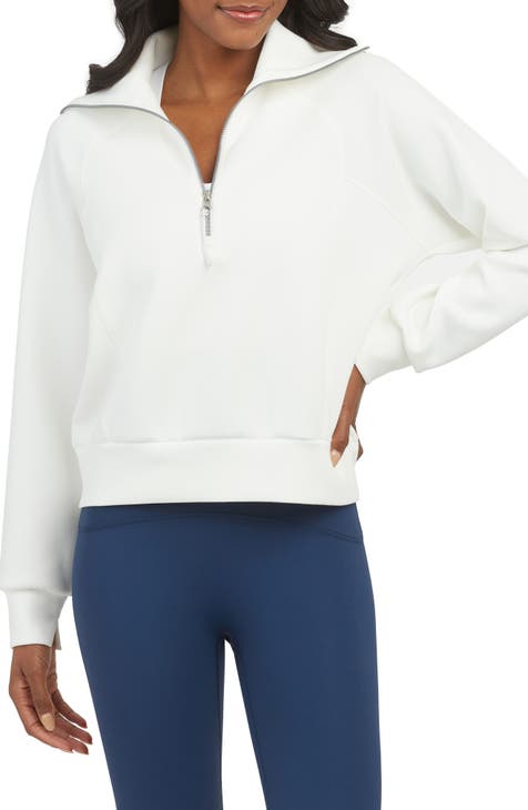 Quarter Zip Hoodie Women - 1/4 Zipper Clothes For Teen Girls | Gym