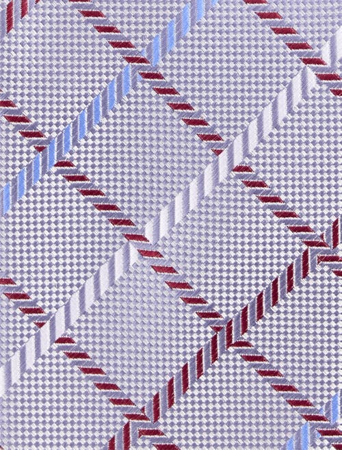 Oak Hill By Dxl Oak Hill Grid Patterned Tie In Grey