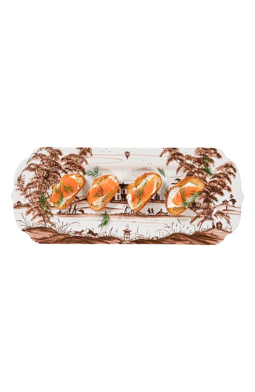 Juliska Country Estate Harvest 15 Hostess Tray In Sepia