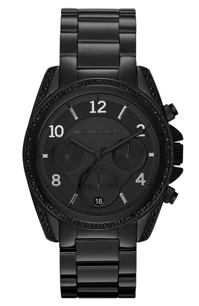 MICHAEL MICHAEL KORS Michael Kors 'Blair' Chronograph Watch, 39mm, Main, color, 001