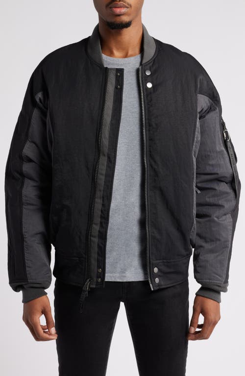 ALPHA INDUSTRIES ALPHA INDUSTRIES DOWN INSULATED MA-1 FLIGHT JACKET