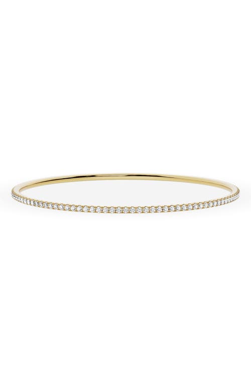 Jennifer Fisher 18K Gold Round Lab Created Diamond Tennis Bangle Bracelet in D2.50Ct - 18K Yellow Gold at Nordstrom, Size 7.25