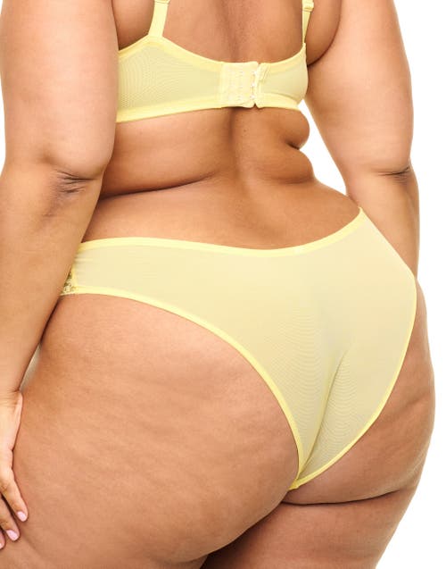 Shop Adore Me Perla Cheeky Panties In Light Yellow