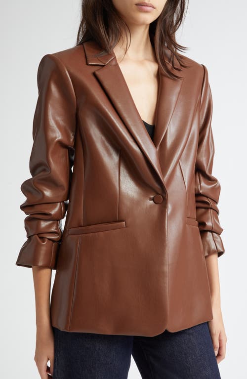 CINQ À SEPT CINQ À SEPT KYLIE FAUX LEATHER JACKET 