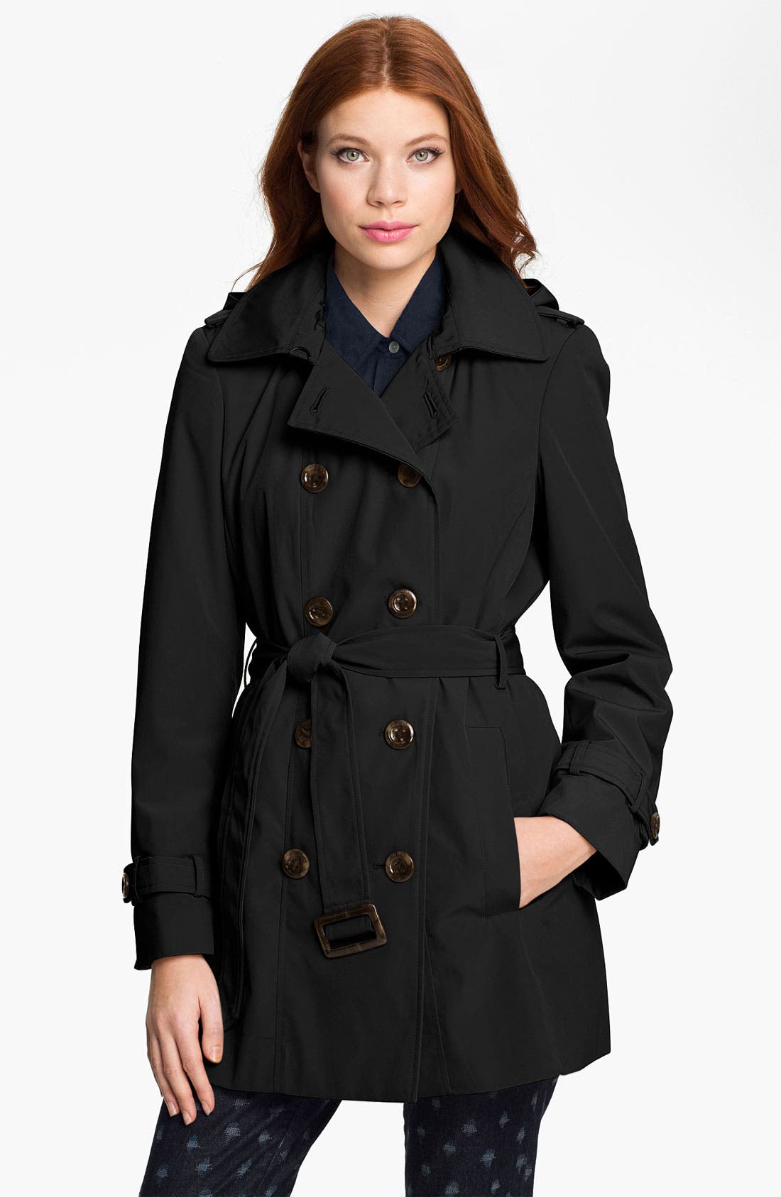 Calvin Klein Trench Coat with Detachable Liner Nordstrom