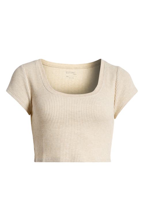 PACSUN PACSUN MILEY WAFFLE KNIT CROP TOP 