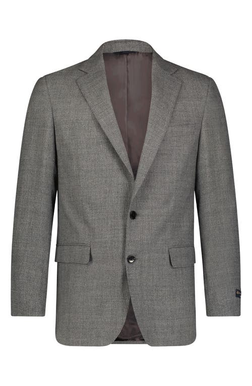 Brooks Brothers Hopsack Regent Fit Wool Sport Coat In Grey Solid