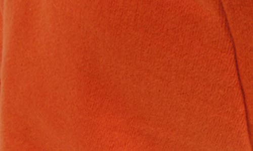 Pet Life Fashion Plush Cotton Hoodie In Orange