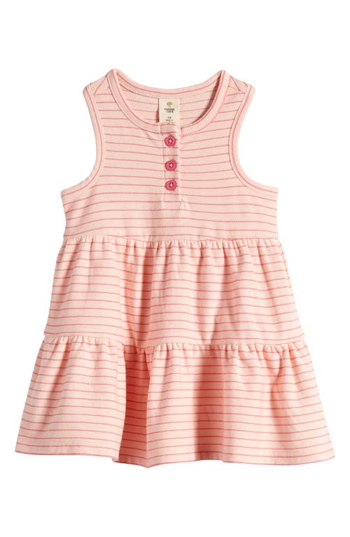 Shop Tucker + Tate Racerback Knit Dress In Pink Fandango- Pink Stripe