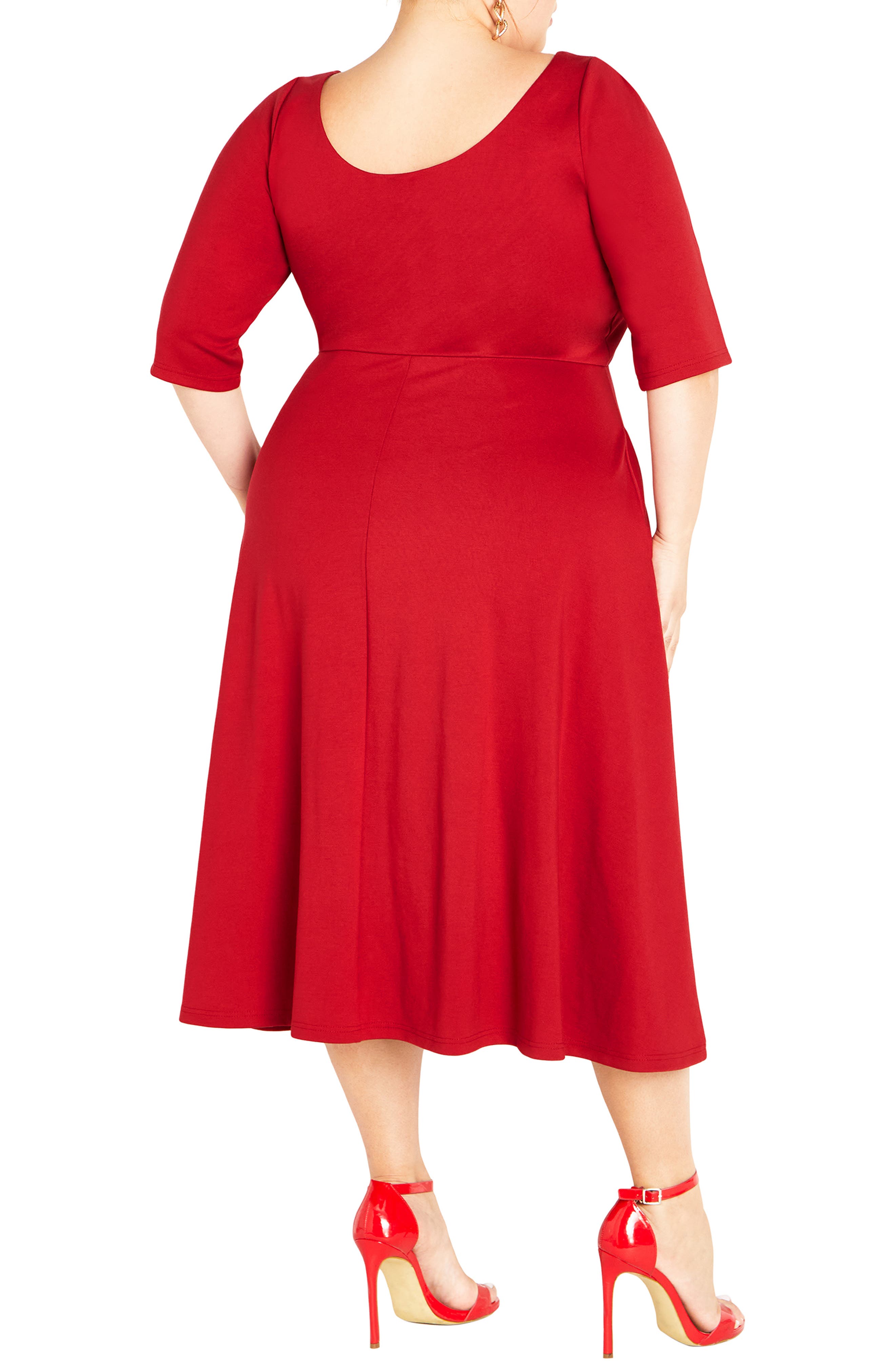 City Chic Cute Girl Fit & Flare Dress Nordstrom