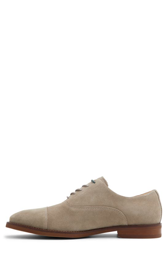 Shop Ted Baker Leather Oxford In Khaki