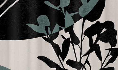 DENY DESIGNS DENY DESIGNS EUCALYPTUS BOHO BOTANICAL SHOWER CURTAIN