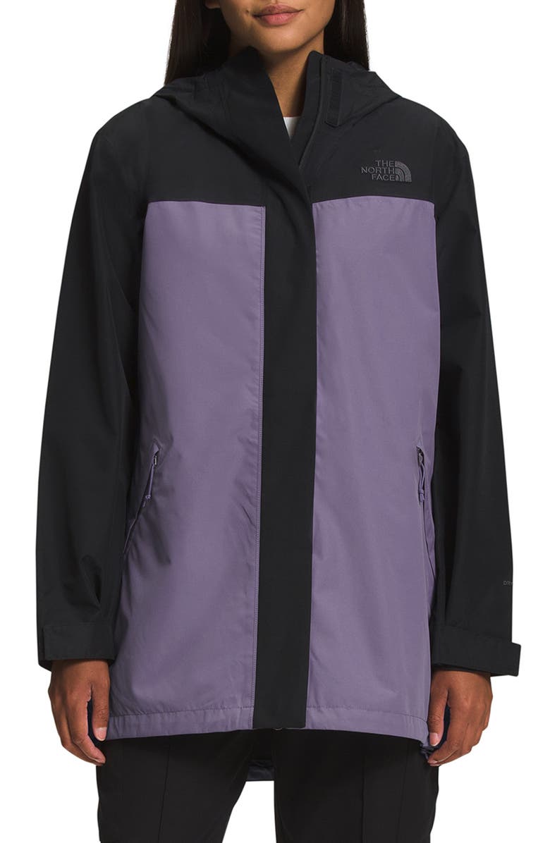 the north face voyage waterproof hooded coat