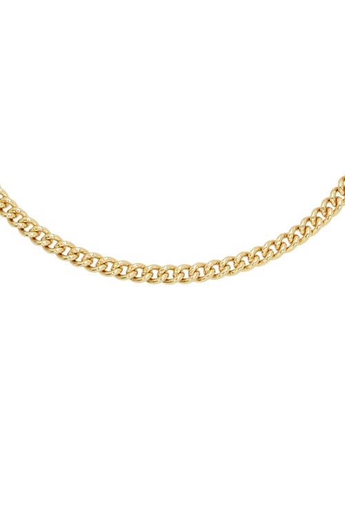 Shop Allsaints Hexagonal Pendant Collar Necklace In Gold