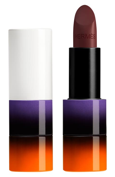 Rouge Hermès - Shiny lipstick, Limited edition, 84 Rouge Abysse