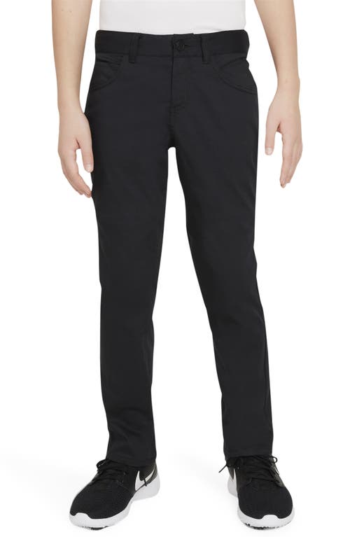 Nike Kids' Dri-FIT Golf Pants in Black at Nordstrom